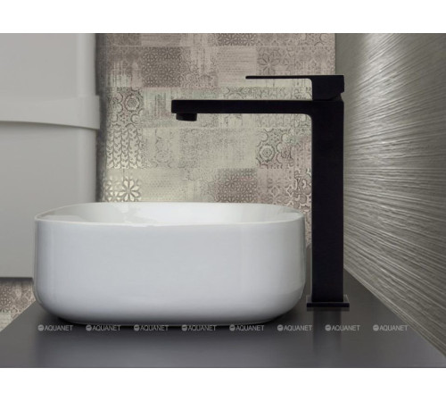 Смеситель для раковины Paffoni ELLE высокий без донного клапана черный матовый EL081NO