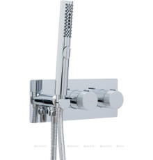 Смеситель встраиваемый Allen Brau Liberty с выводом на ручной душ хром 5.33009-00