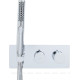 Смеситель встраиваемый Allen Brau Liberty с выводом на ручной душ хром 5.33009-00