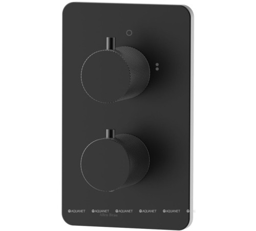 Термостат Allen Brau Priority 4.0 универсальный 1-3 хода черный матовый 5.3U123-31