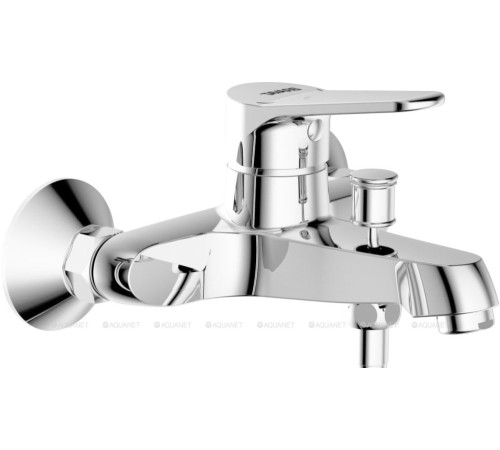 Смеситель для ванны Bravat Eco с коротким изливом и душем F6111147C-B