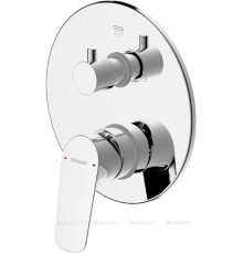 Смеситель встраиваемый Bravat Rhein 2-функциональный хром PB8429564CP-2-ENG