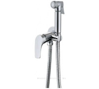 Смеситель встраиваемый с гигиеническим душем Aquanet Atletic хром AF310-52C