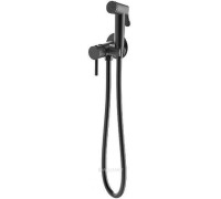 Смеситель с гигиеническим душем Bravat черный D9151BW-ENG