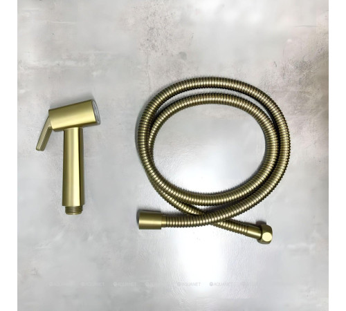 Смеситель с гигиеническим душем встраиваемый Haiba HB5517-5 золото HB5517-5