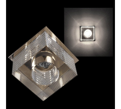 Встраиваемый светильник Sneha 6043 6043/F G9 GD