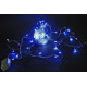 Гирлянда нить Sneha A-001 100 LED 10 м синий свет A-001 LED BL