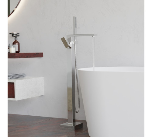 Смеситель напольный для ванны RGW SP-350 хром 511405350-01