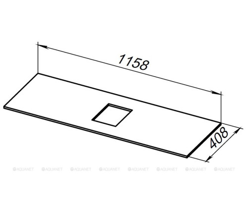 Столешница Allen Brau Priority 120 dark grey structure 1.31012.DG-S