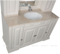 Столешница Aquanet Кастильо 140 Crema Nova 00182692