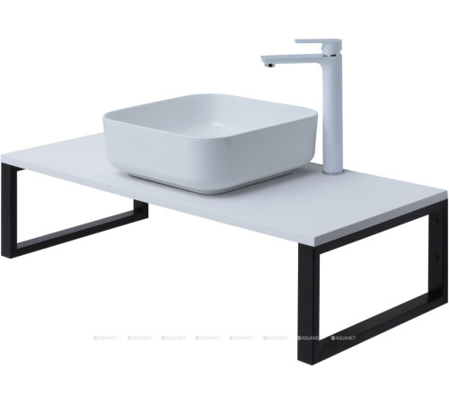 Столешница Aquanet Арт 100 белый матовый 00313262