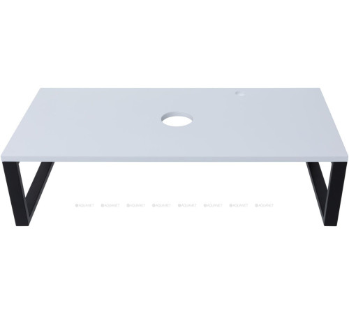 Столешница Aquanet Арт 100 белый матовый 00313262