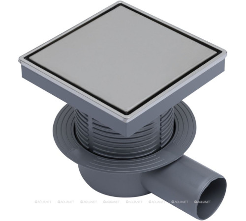 Трап точечный Logan L006-150 150х150 мм двухсторонняя решетка с рамкой L006-150