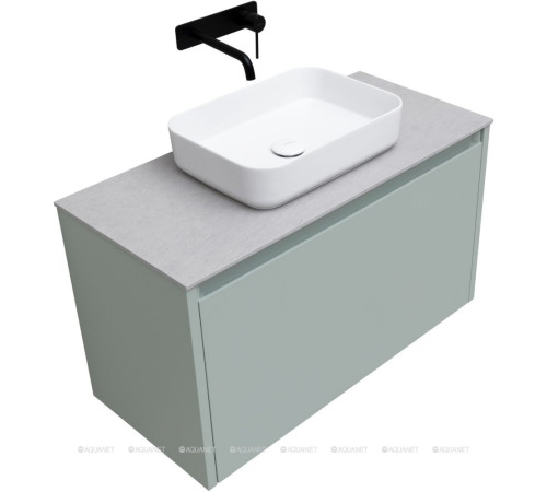 Тумба под раковину Allen Brau FANTASY 100 1+1 белый папирус матовый 1.11004.PWM