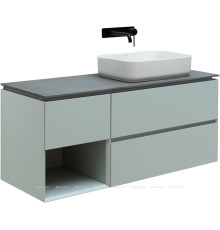 Тумба под раковину Allen Brau INFINITY 120 R папирус белый матовый 1.21007.PWM