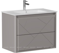 Тумба Allen Brau PARIS 80 см платина матовый 1.360001.PGM