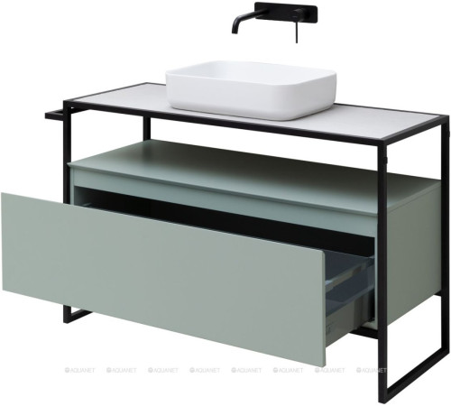 Тумба Allen Brau Priority 120 см белый папирус матовый 1.31004.PWM