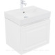 Тумба под раковину Aquanet Агата 60 1 ящик белый сатин 00345480