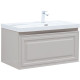 Тумба под раковину Aquanet Агата 90 1 ящик бежевый 00345488