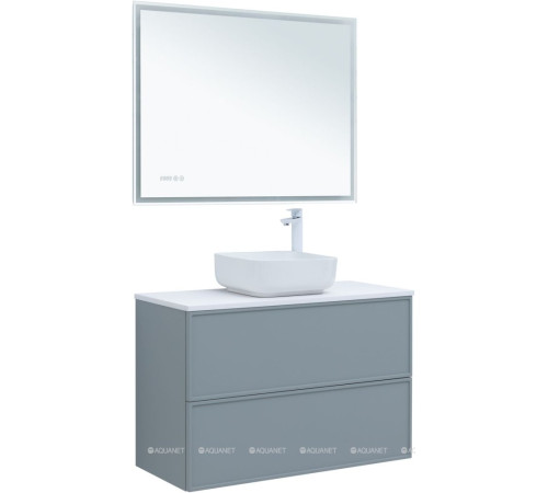 Тумба под раковину Aquanet Art 100 мисти грин 00313277