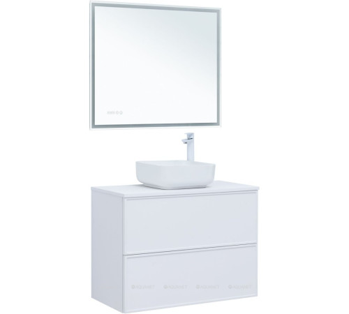 Тумба для раковины Aquanet Арт 90 белый матовый 00313256