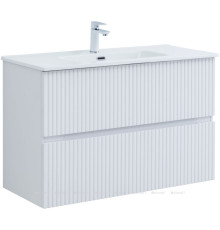 Тумба под раковину Aquanet Джейн 100 белый матовый 00313288