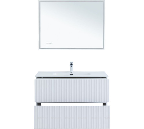 Тумба под раковину Aquanet Джейн 100 белый матовый 00313288