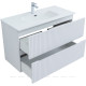 Тумба под раковину Aquanet Джейн 100 белый матовый 00313288