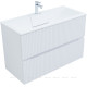 Тумба под раковину Aquanet Джейн 100 белый матовый 00313288