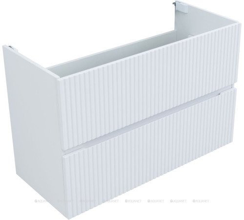 Тумба под раковину Aquanet Джейн 100 белый матовый 00313288