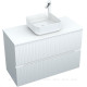 Тумба под раковину Aquanet Джейн 100 белый матовый 00313288