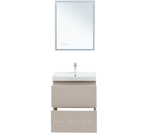 Тумба под раковину Aquanet Джейн 60 Flat бежевый 00343975