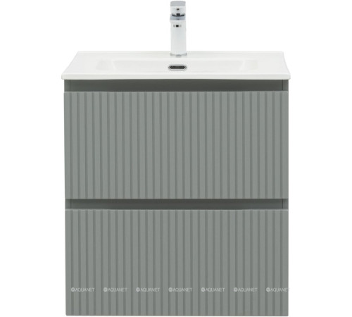 Тумба под раковину Aquanet Джейн 60 Flat мисти грин 00335432