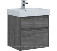 Тумба под раковину Aquanet Nova Lite 60 2 ящика дуб рошелье 00242577