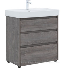 Тумба под раковину Aquanet Nova Lite 75 3 ящика дуб рошелье 00302473