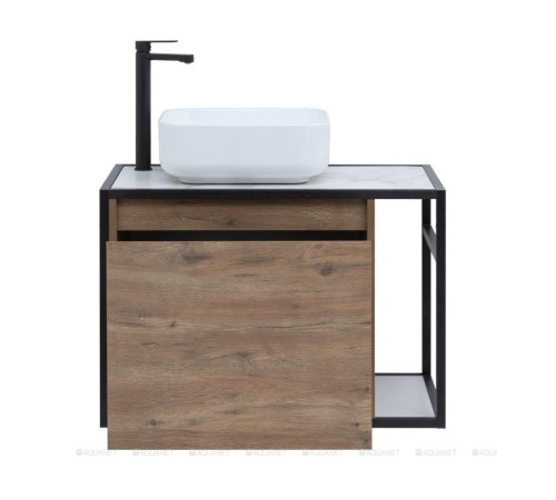 Тумба под раковину Aquanet Nova Lite LOFT 75 L дуб рустикальный 00261658