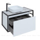 Тумба под раковину Aquanet Nova Lite LOFT 90 L белый глянец 00261652