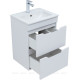 Тумба для ванной Aquanet Практика 50 2 ящика белый матовый 00330455