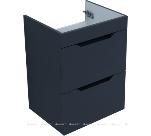 Тумба для ванной Aquanet Практика 50 2 ящика маренго 00330456