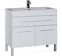 Тумба напольная Aquanet Верона 100 1 ящик 2 двери белый 00182710