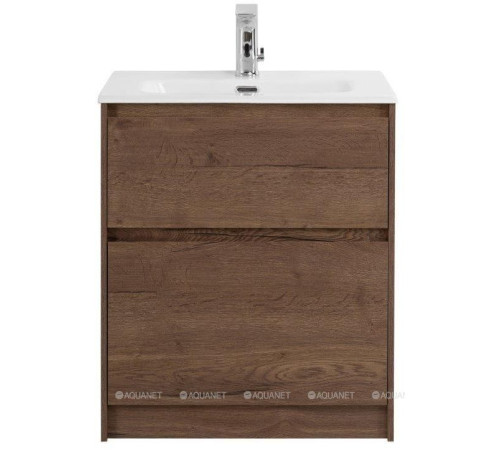 Тумба под раковину напольная BelBagno Kraft 39 600 мм Rovere Tabacco KRAFT39-600/390-2C-PIA-RT