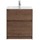 Тумба под раковину напольная BelBagno Kraft 39 600 мм Rovere Tabacco KRAFT39-600/390-2C-PIA-RT