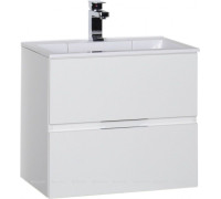 Тумба с раковиной Aquanet Алвита 60 см белый 00213095