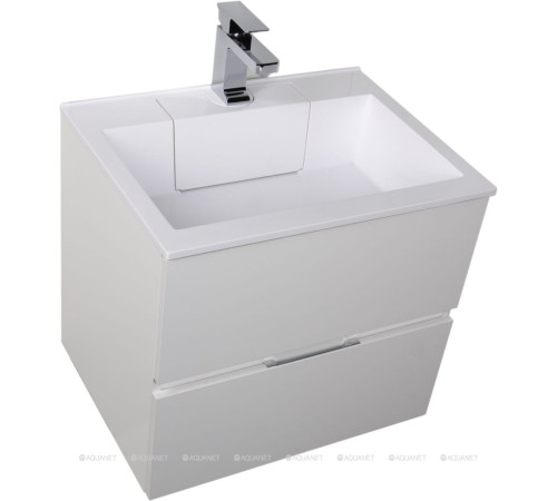 Тумба с раковиной Aquanet Алвита 60 см белый 00213095