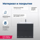 Тумба с раковиной Aquanet Алвита 60 см серый антрацит 00213094
