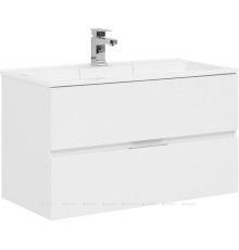 Тумба с раковиной Aquanet Алвита 90 белый 00238367
