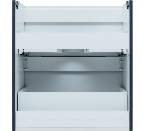 Тумба с раковиной Aquanet Джейн 60 маренго раковина Фортуна 00332526