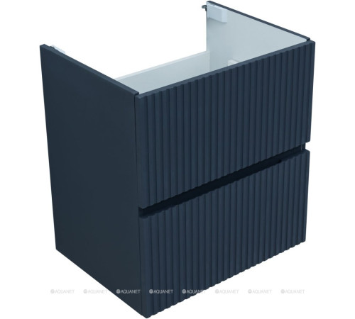 Тумба с раковиной Aquanet Джейн 60 маренго раковина Фортуна 00332526