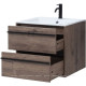 Тумба с раковиной Aquanet Lino 60 Дуб Веллингтон 00271944