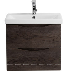 Тумба под раковину BelBagno MARINO-CER 60 см подвесная 2 ящика дуб натуральный серый MARINO-CER-600-2C-SO-RNG-P